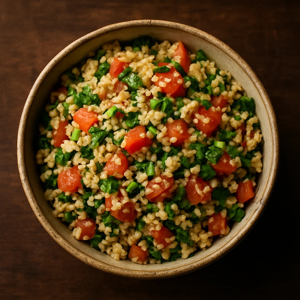 סלט טאבולה - קייטרינג מאמא סלט טאבולה בורגול - סלטים לקייטרינג כשר